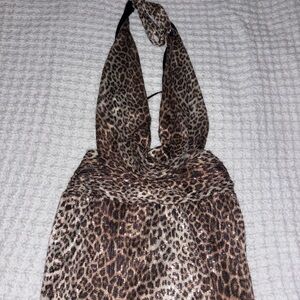 Peppermayo Leopard Print Women's dress